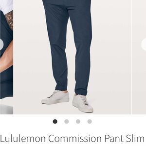 lululemon athletica Men's Slim Commission Pants - Navy